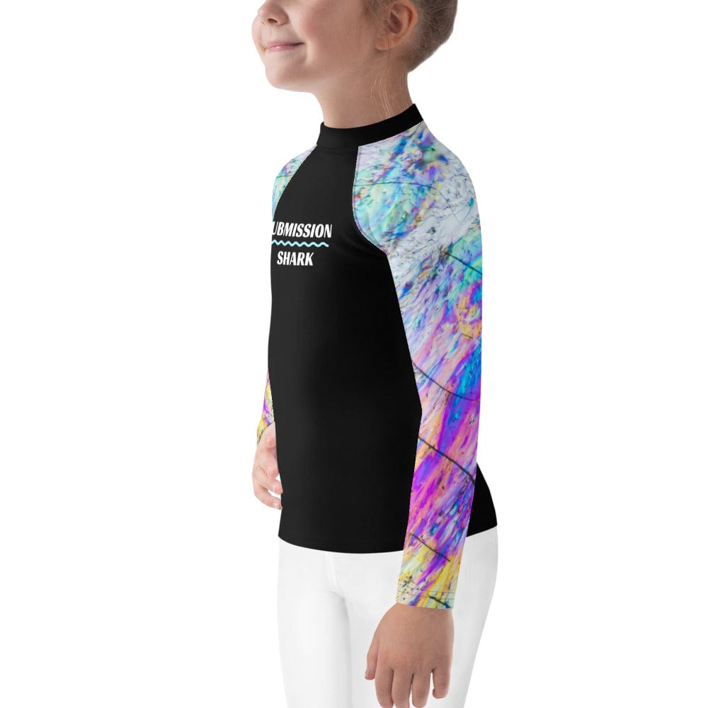 jiu jitsu gear BJJ apparel Crystalline ~ Kids Rash Guard