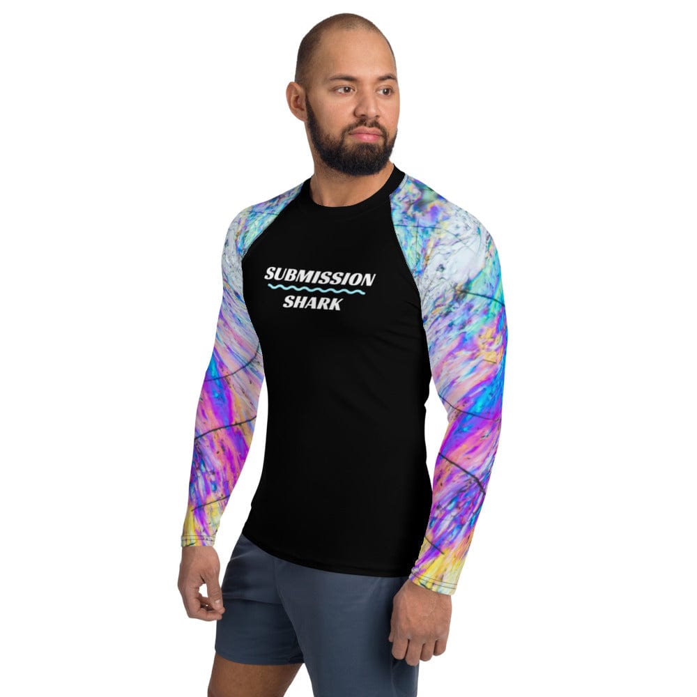 jiu jitsu gear BJJ apparel Crystalline ~ Men's BJJ Rash Guard