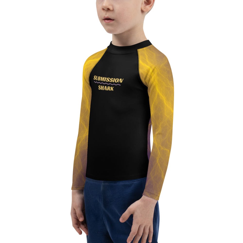 jiu jitsu gear BJJ apparel D'arce Energy ~ Kids Rash Guard *