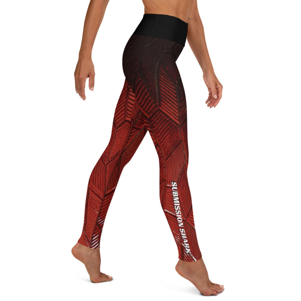 jiu jitsu gear BJJ apparel Dragon Armor ~ High-Waist Leggings *