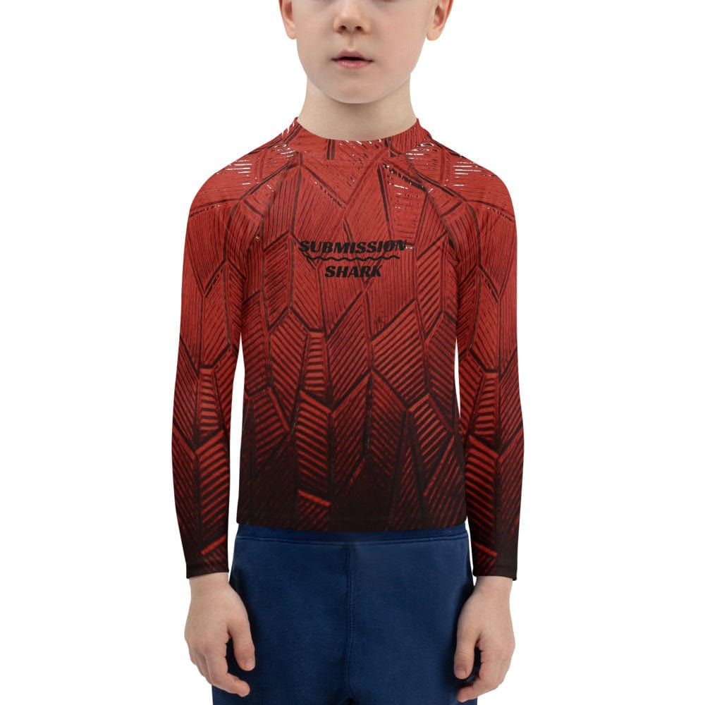 jiu jitsu gear BJJ apparel Dragon Armor ~ Kids Rash Guard *