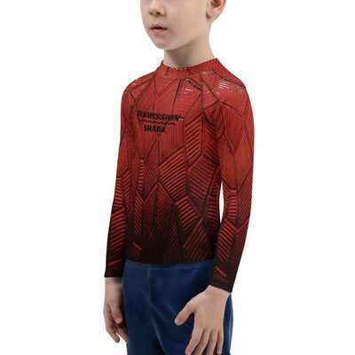 jiu jitsu gear BJJ apparel Dragon Armor ~ Kids Rash Guard *