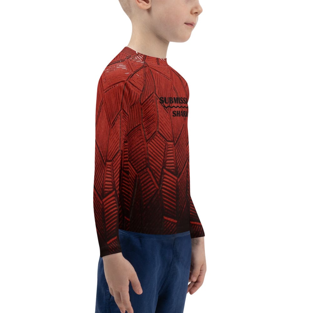 jiu jitsu gear BJJ apparel Dragon Armor ~ Kids Rash Guard *