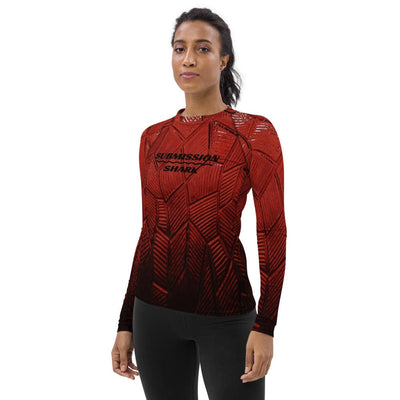 jiu jitsu gear BJJ apparel Dragon Armor ~ Women's Rash Guard *