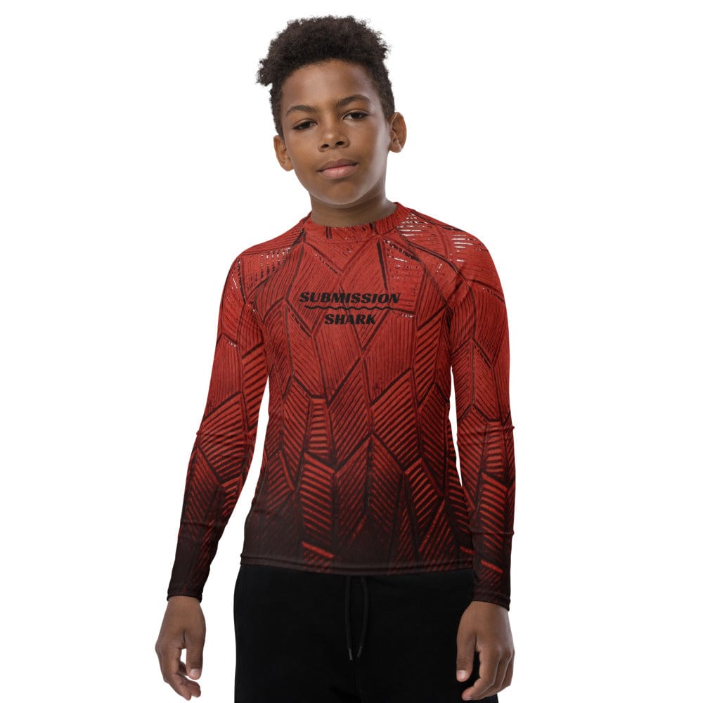 jiu jitsu gear BJJ apparel Dragon Armor ~ Youth Rash Guard *