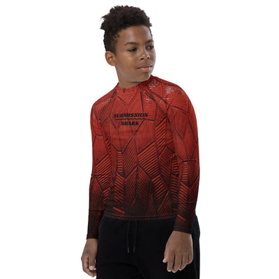 jiu jitsu gear BJJ apparel Dragon Armor ~ Youth Rash Guard *