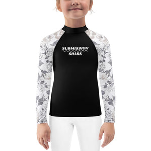 jiu jitsu gear BJJ apparel Elegant Knight ~ Kid's Rash Guard