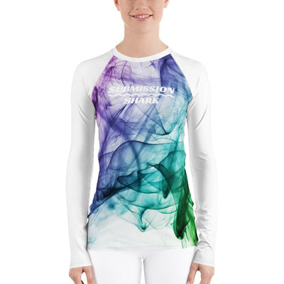 jiu jitsu gear BJJ apparel Euphoric Vapor ~ Women's Rash Guard