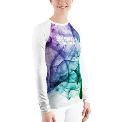 jiu jitsu gear BJJ apparel Euphoric Vapor ~ Women's Rash Guard