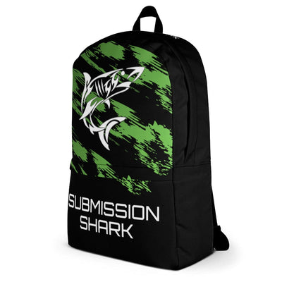 jiu jitsu gear BJJ apparel Flow Wave ~ Green Backpack