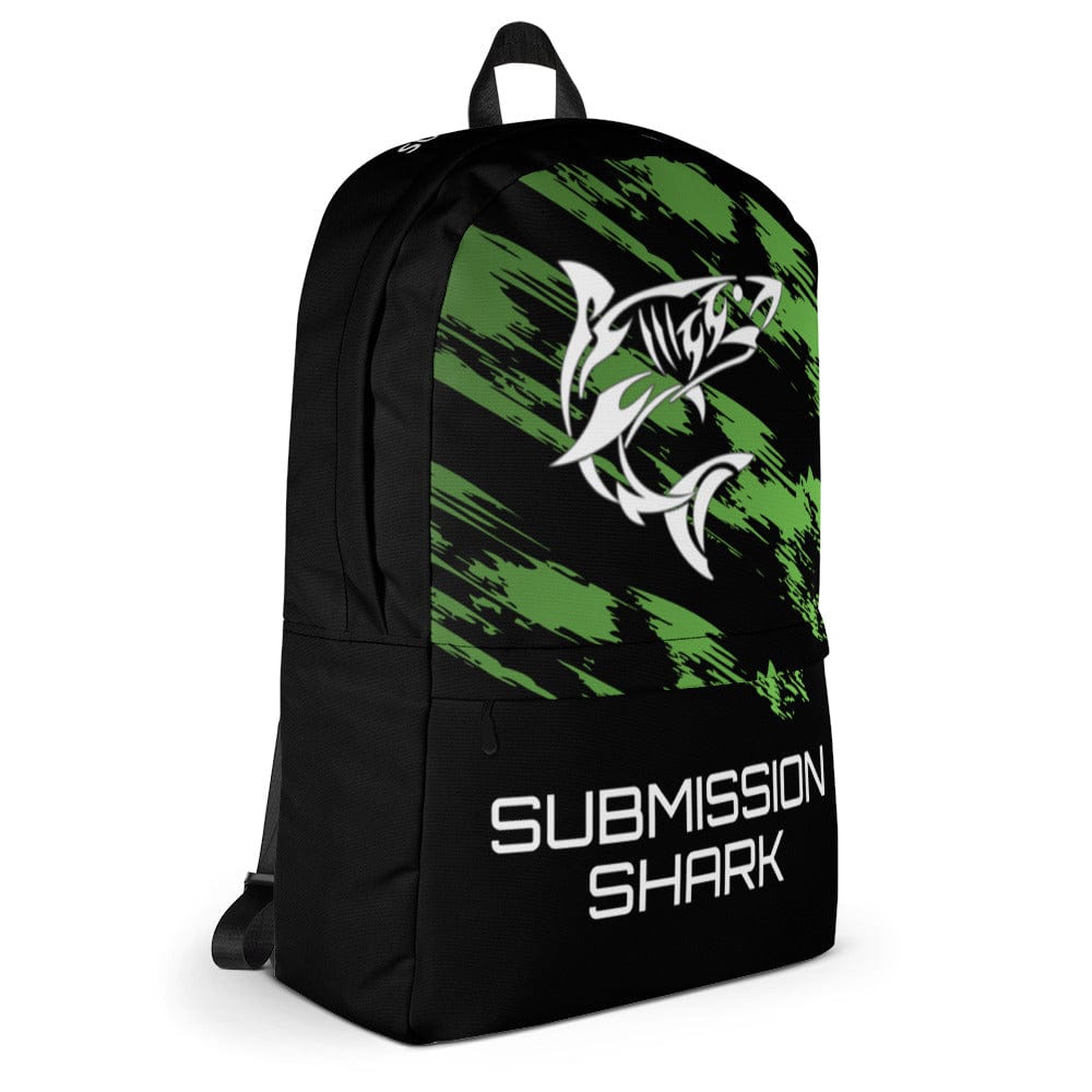 jiu jitsu gear BJJ apparel Flow Wave ~ Green Backpack