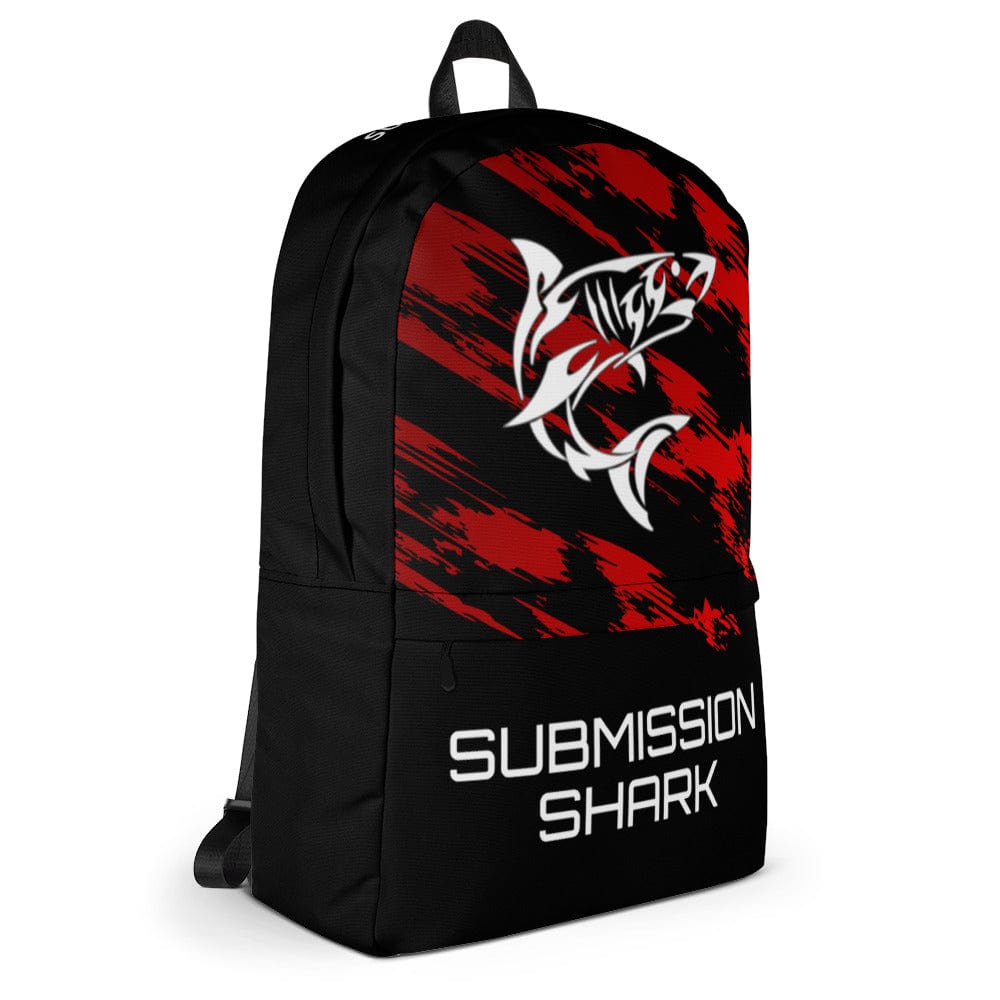 jiu jitsu gear BJJ apparel Flow Wave ~ Red Backpack