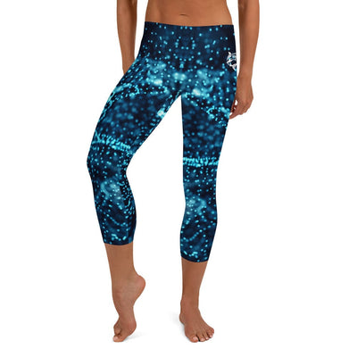 jiu jitsu gear BJJ apparel Freedom Frequency ~ Capri Leggings *