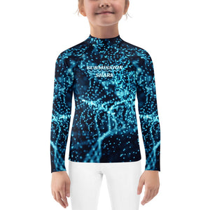 jiu jitsu gear BJJ apparel Freedom Frequency ~ Kids Rash Guard *