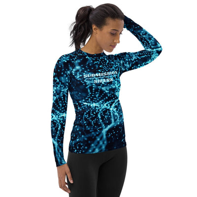 jiu jitsu gear BJJ apparel Freedom Frequency ~ Women's Rash Guard *