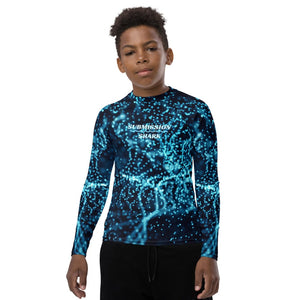 jiu jitsu gear BJJ apparel Freedom Frequency ~ Youth Rash Guard *