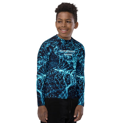 jiu jitsu gear BJJ apparel Freedom Frequency ~ Youth Rash Guard *