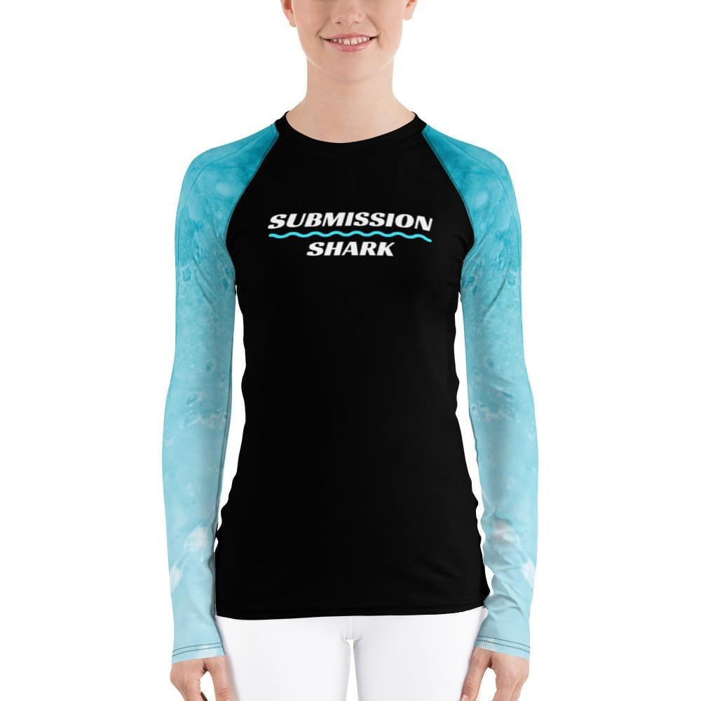 jiu jitsu gear BJJ apparel Frost Fight ~ Women's Rash Guard *