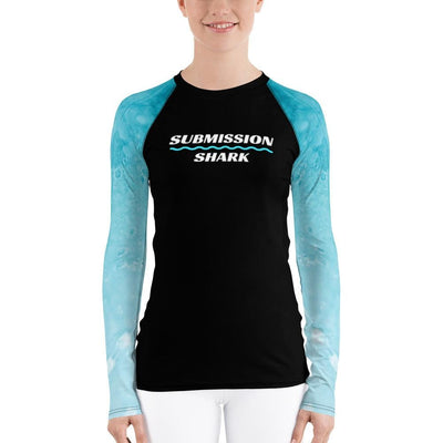 jiu jitsu gear BJJ apparel Frost Fight ~ Women's Rash Guard *