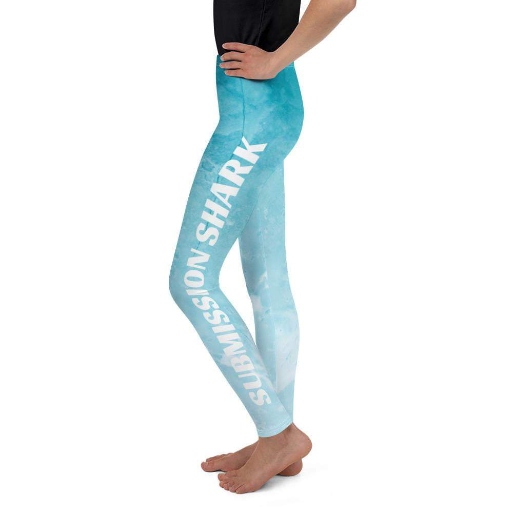 jiu jitsu gear BJJ apparel Frost Fight ~ Youth Leggings *