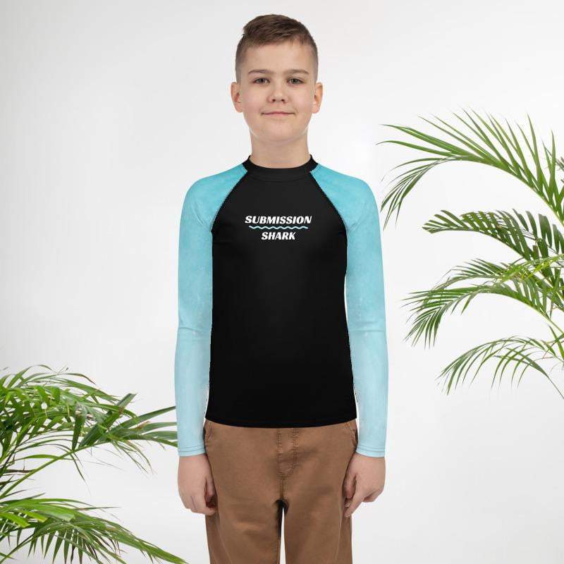 jiu jitsu gear BJJ apparel Frost Fight ~ Youth Rash Guard *