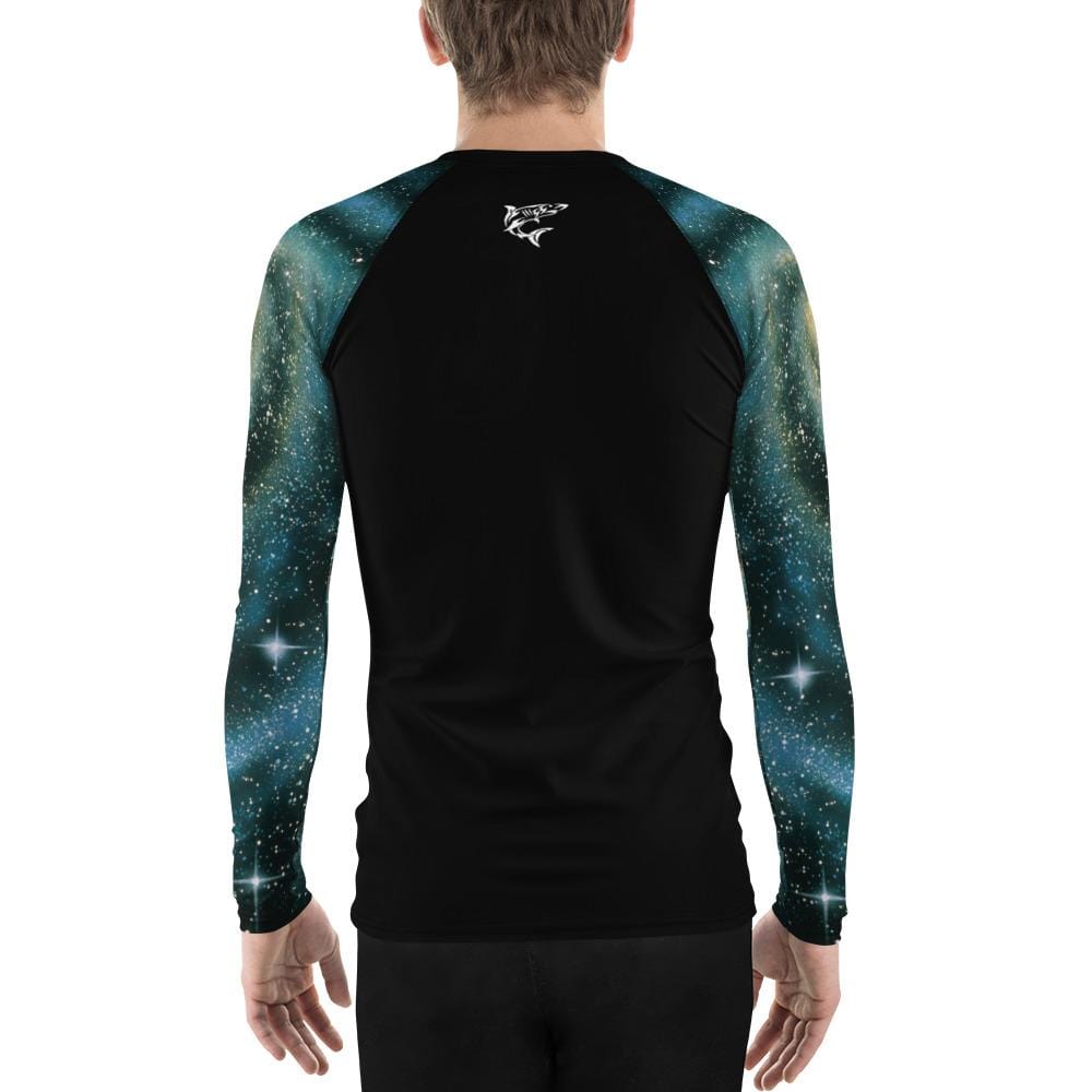 jiu jitsu gear BJJ apparel Galactic Swirl ~ Men's BJJ Rash Guard