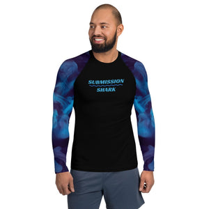 jiu jitsu gear BJJ apparel GOGOPlata Smoke ~ Men's BJJ Rash Guard