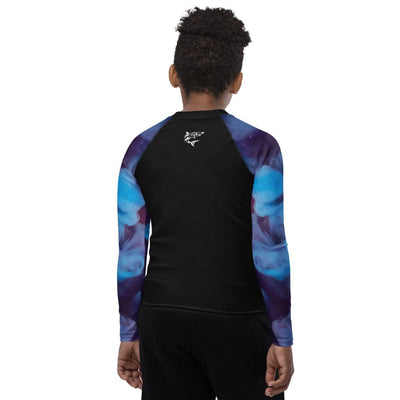 jiu jitsu gear BJJ apparel GOGOPlata Smoke ~ Youth Rash Guard