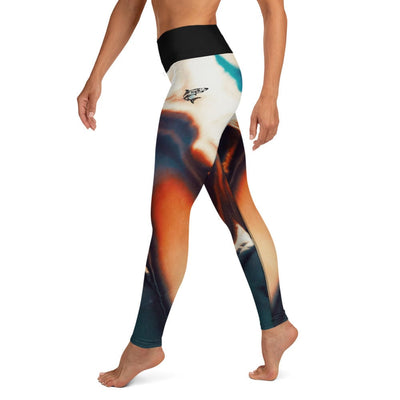 jiu jitsu gear BJJ apparel Harmonic Reverence ~ High-Waist Leggings