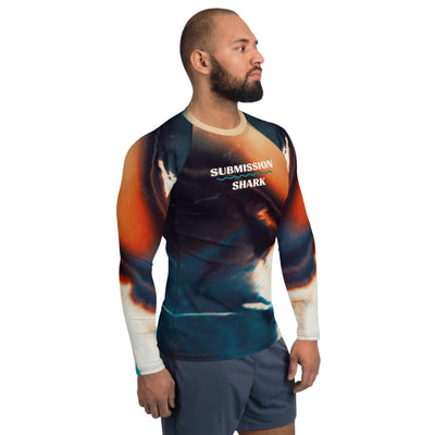 jiu jitsu gear BJJ apparel Harmonic Reverence ~ Men's BJJ Rash Guard