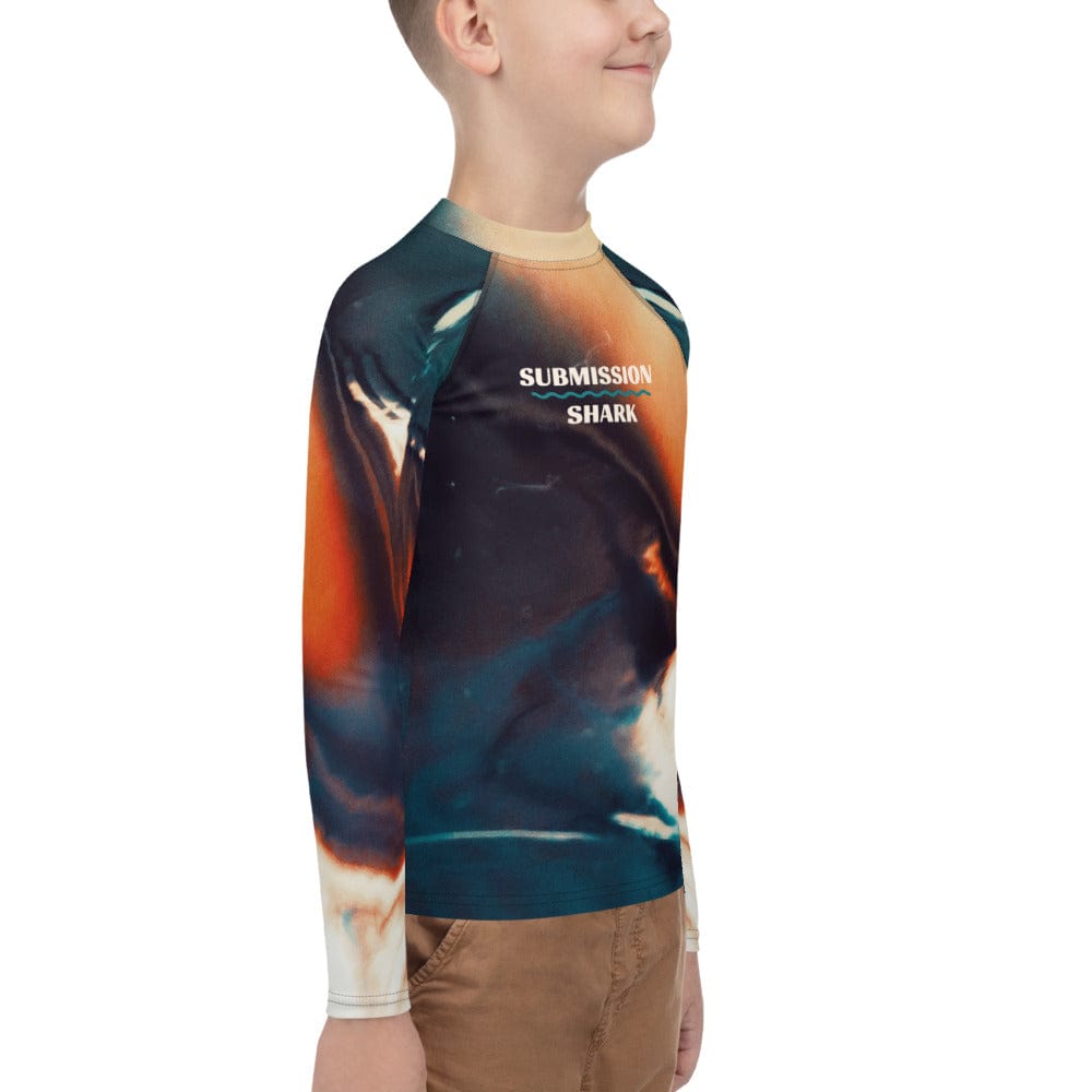 jiu jitsu gear BJJ apparel Harmonic Reverence ~ Youth Rash Guard