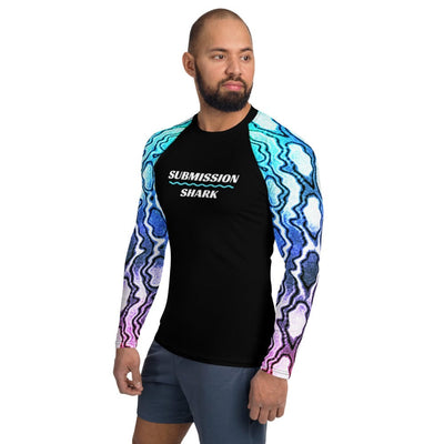 jiu jitsu gear BJJ apparel Hopeful Utopia ~ Men's BJJ Rash Guard *