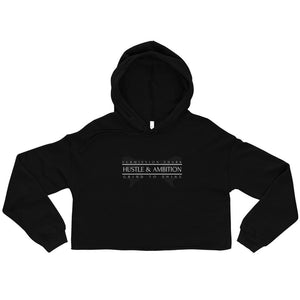 jiu jitsu gear BJJ apparel Hustle & Ambition ~ Crop Hoodie