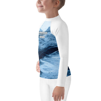 jiu jitsu gear BJJ apparel Ice Magma ~ Kids Rash Guard