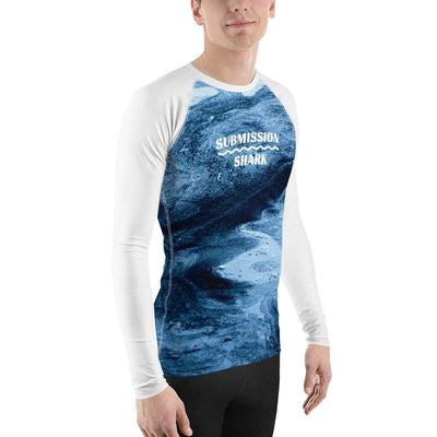 jiu jitsu gear BJJ apparel Ice Magma ~ Men's BJJ Rash Guard