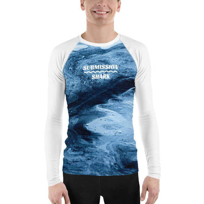 jiu jitsu gear BJJ apparel Ice Magma ~ Men's BJJ Rash Guard