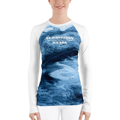 jiu jitsu gear BJJ apparel Ice Magma ~ Women's Rash Guard