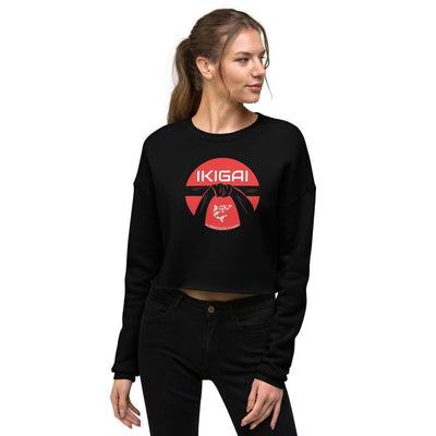 jiu jitsu gear BJJ apparel IKIGAI ~ Crop Sweatshirt