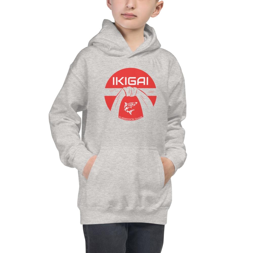 jiu jitsu gear BJJ apparel IKIGAI ~ Kids Hoodie