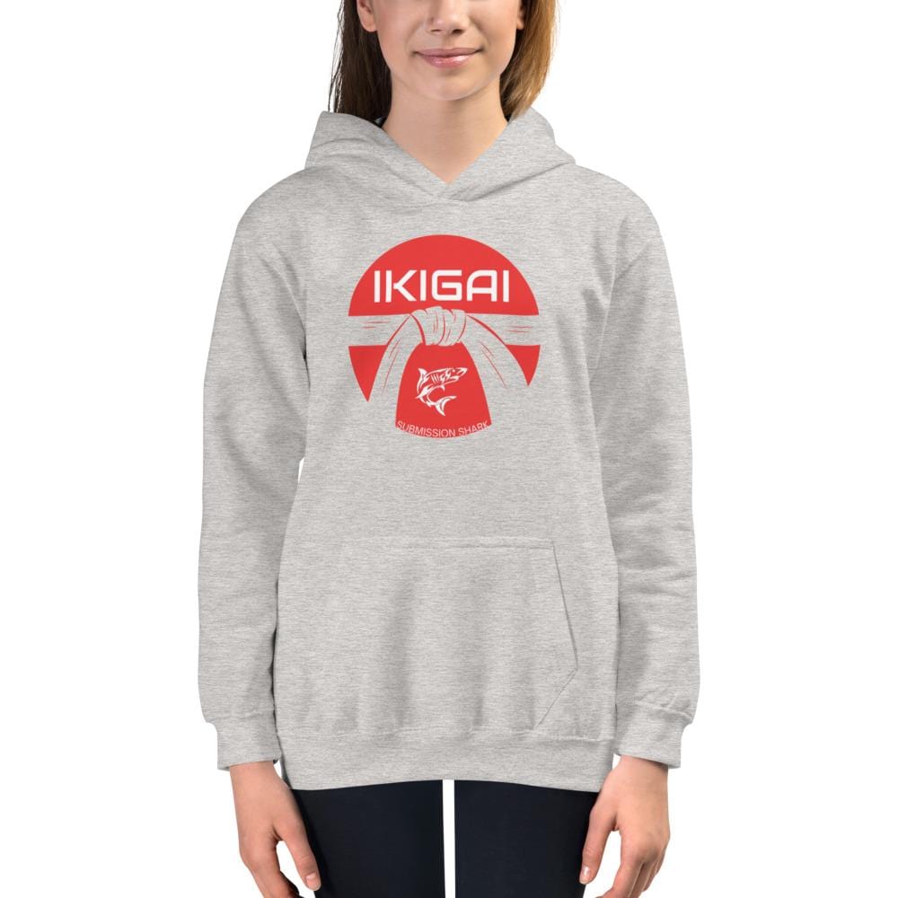 jiu jitsu gear BJJ apparel IKIGAI ~ Kids Hoodie