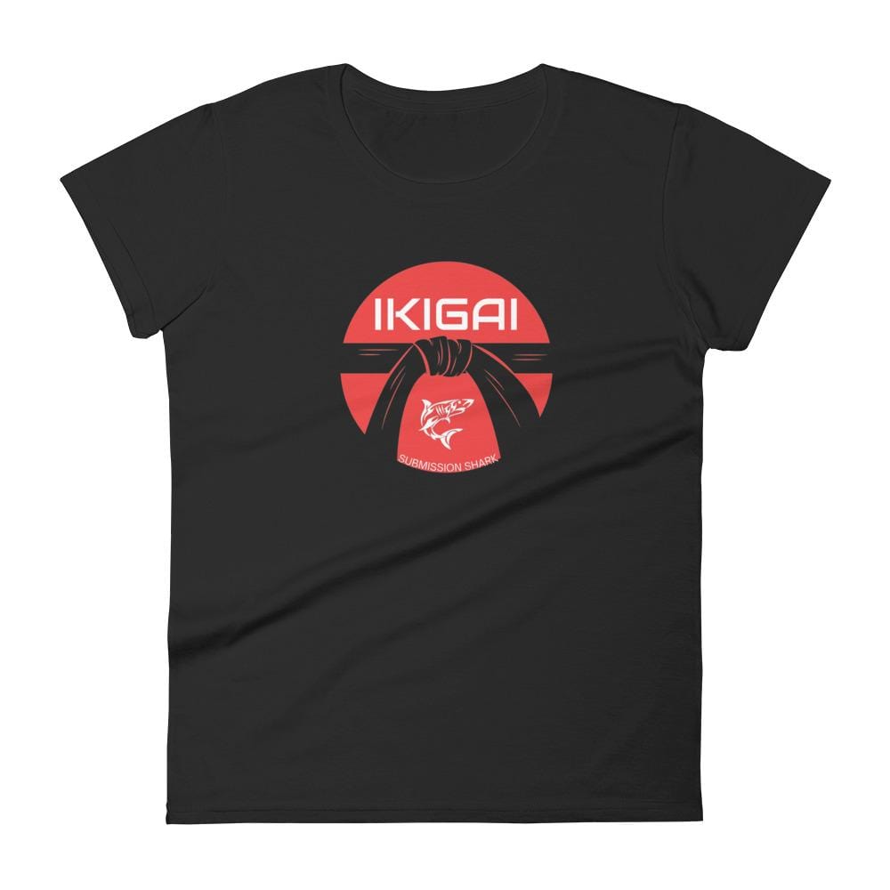 jiu jitsu gear BJJ apparel IKIGAI ~  Women's Fashion Fit Tee