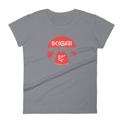 jiu jitsu gear BJJ apparel IKIGAI ~  Women's Fashion Fit Tee