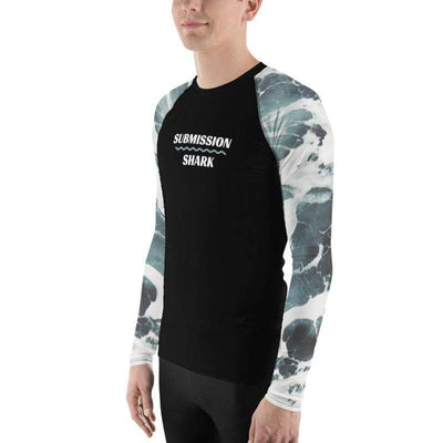 jiu jitsu gear BJJ apparel Ivory Oceans ~ Men's BJJ Rash Guard