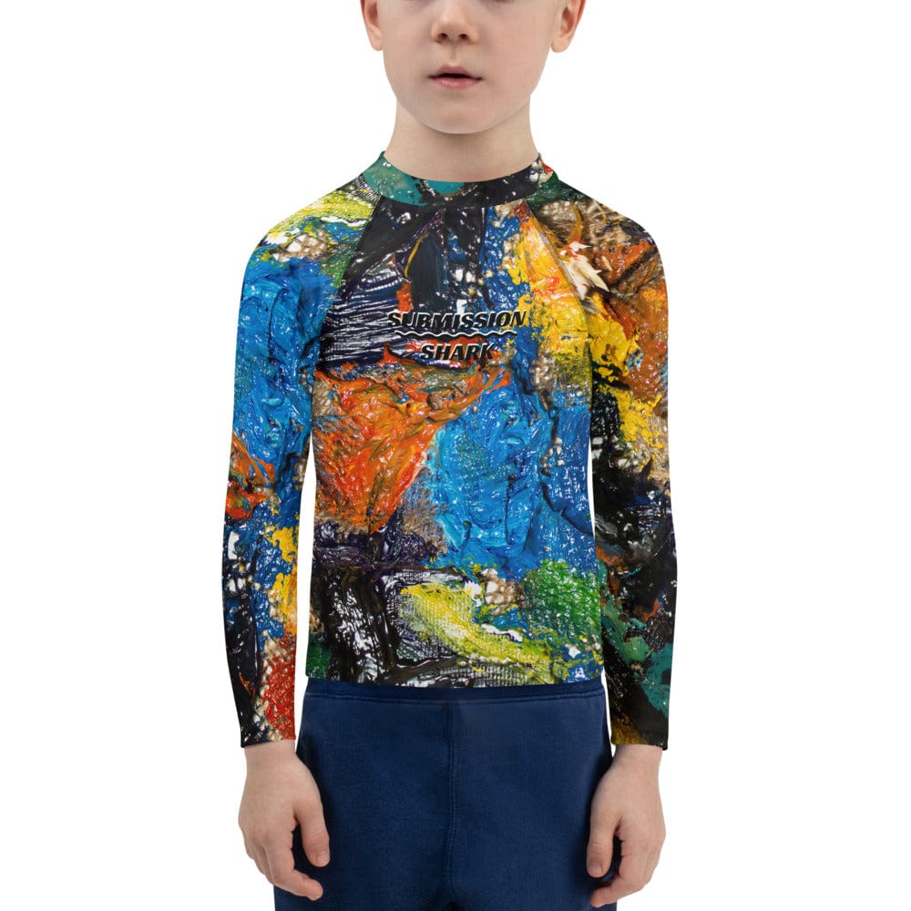 jiu jitsu gear BJJ apparel Karma Energy ~ Kids Rash Guard