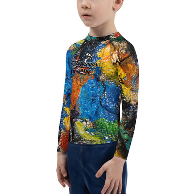 jiu jitsu gear BJJ apparel Karma Energy ~ Kids Rash Guard