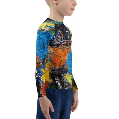 jiu jitsu gear BJJ apparel Karma Energy ~ Kids Rash Guard