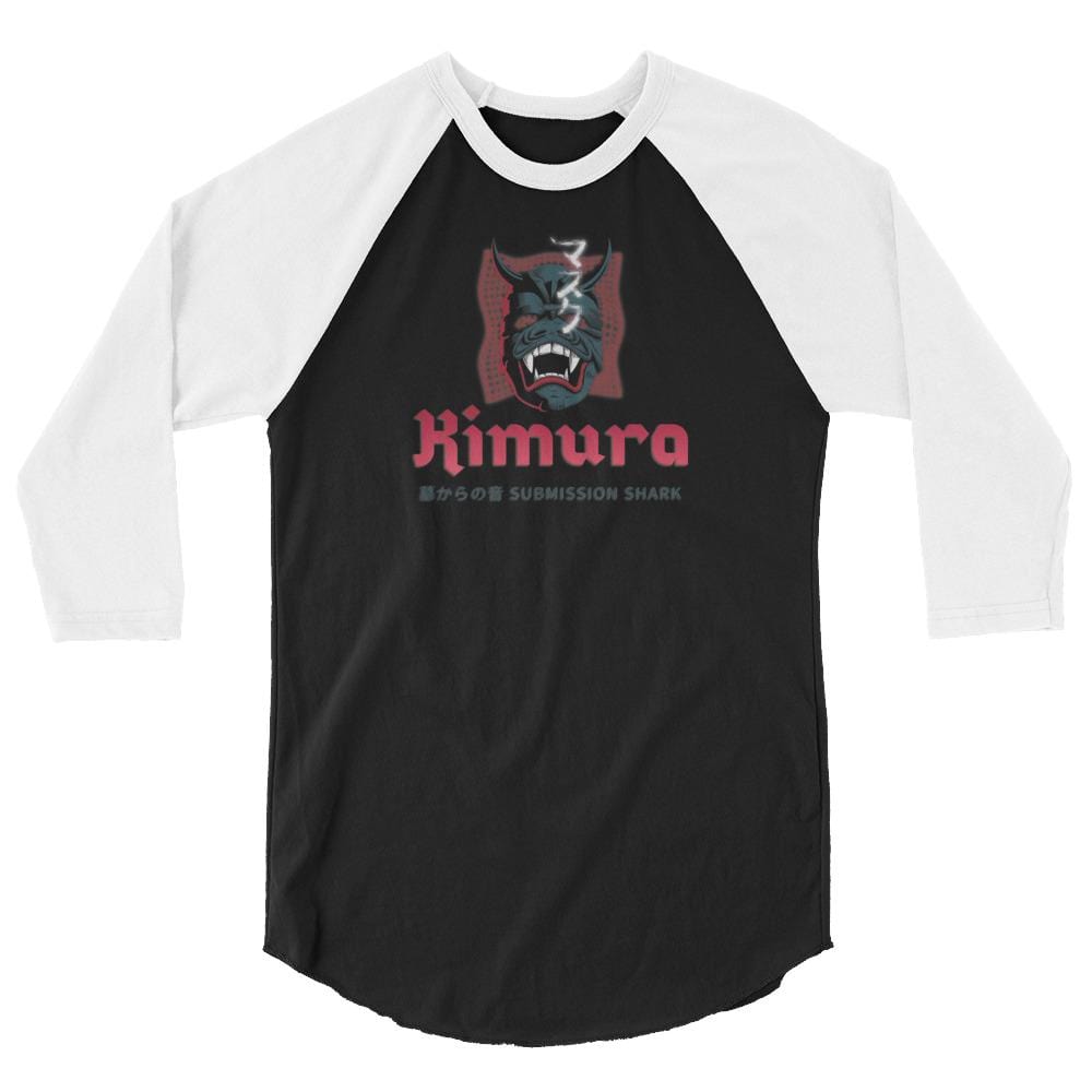 jiu jitsu gear BJJ apparel Kimura ~ 3/4 sleeve raglan shirt