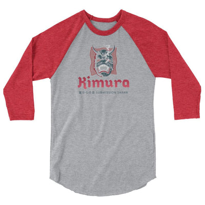 jiu jitsu gear BJJ apparel Kimura ~ 3/4 sleeve raglan shirt