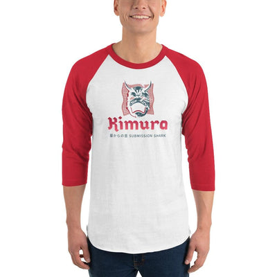 jiu jitsu gear BJJ apparel Kimura ~ 3/4 sleeve raglan shirt