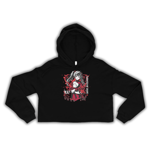 jiu jitsu gear BJJ apparel Lady In Red (T.C) Crop Hoodie